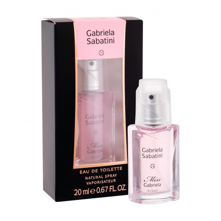 Gabriela Sabatini Miss Gabriela Night Woda toaletowa dla kobiet 20 ml