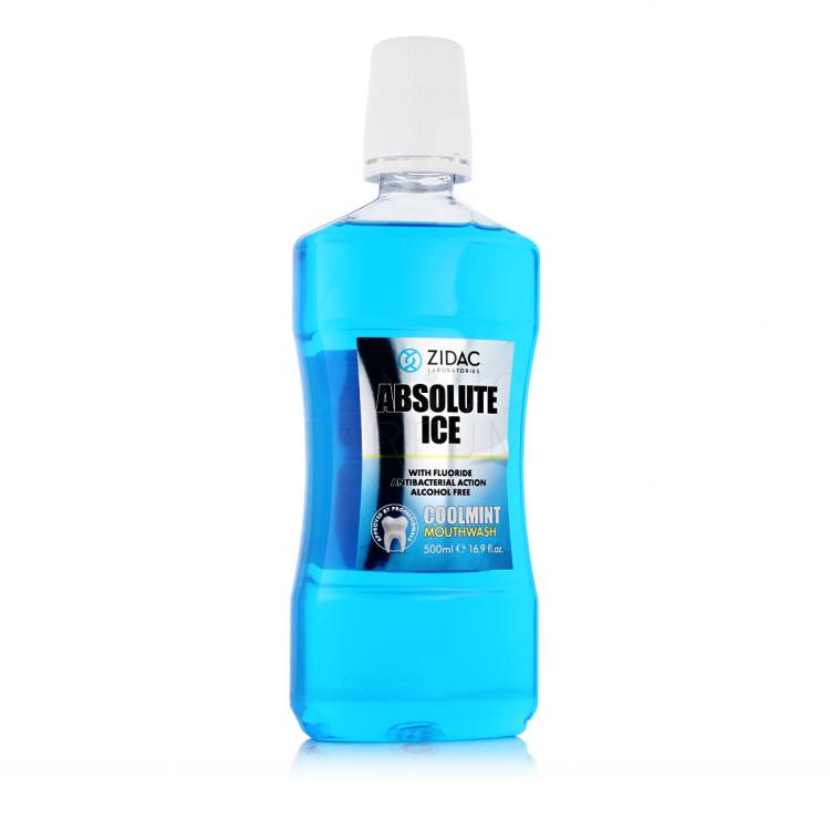Zidac Laboratories Absolute Ice Coolmint Mouthwash Płyn do płukania ust 500 ml