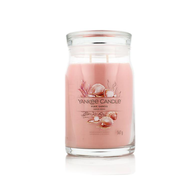 Yankee Candle Signature Pink Sands Świeczka zapachowa 567 g