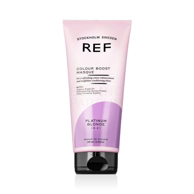 REF Colour Boost Masque Farba do włosów 200 ml Odcień Platinum Blonde 10.21