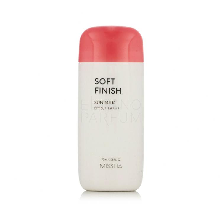 Missha All Around Safe Block Soft Finish Sun Milk SPF50+ Preparat do opalania twarzy 70 ml