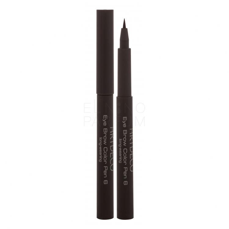 Artdeco Eye Brow Color Pen Kredka do brwi dla kobiet 1,1 ml Odcień 6 Medium Brown