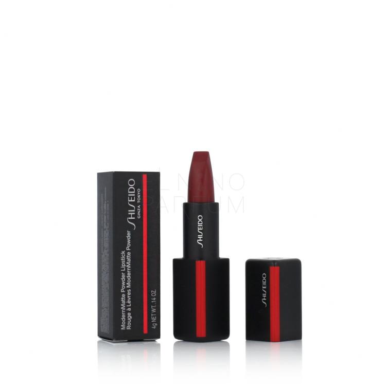 Shiseido ModernMatte Powder Lipstick Pomadka dla kobiet 4 g Odcień 516 Exotic Red