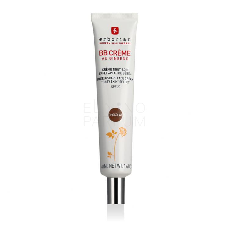 Erborian BB Crème Makeup-Care Face Cream SPF20 Krem BB dla kobiet 40 ml Odcień Chocolate