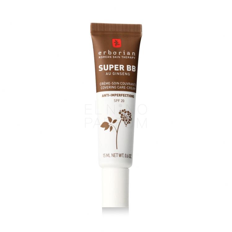 Erborian Super BB Covering Care-Cream SPF20 Krem BB dla kobiet 15 ml Odcień Chocolate