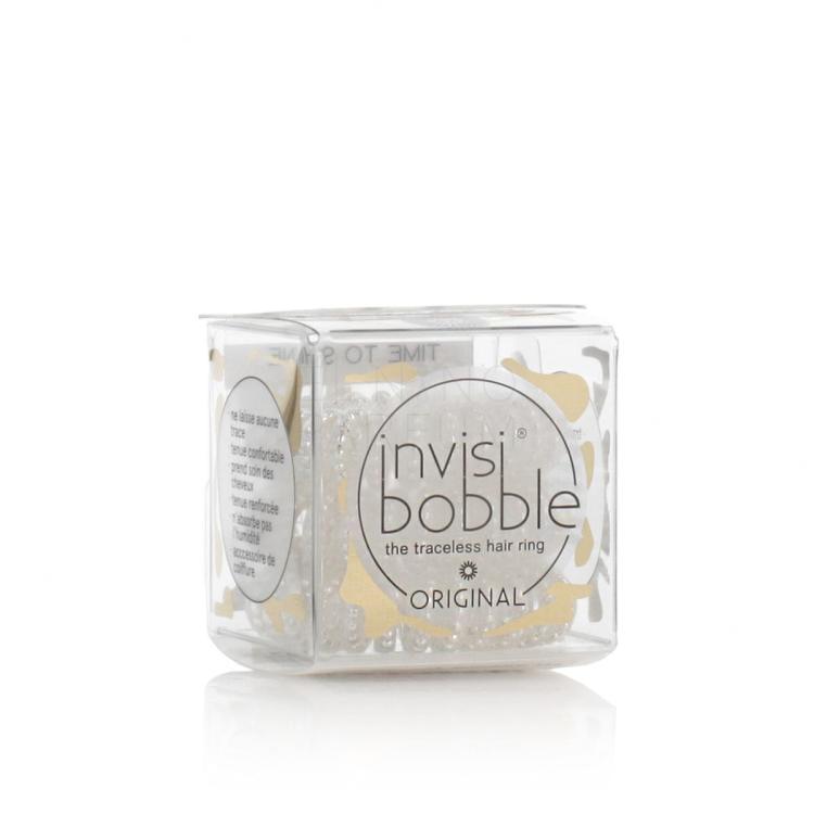 Invisibobble Original Gumka do włosów dla kobiet Odcień Mother of Chrome - stříbrná Zestaw