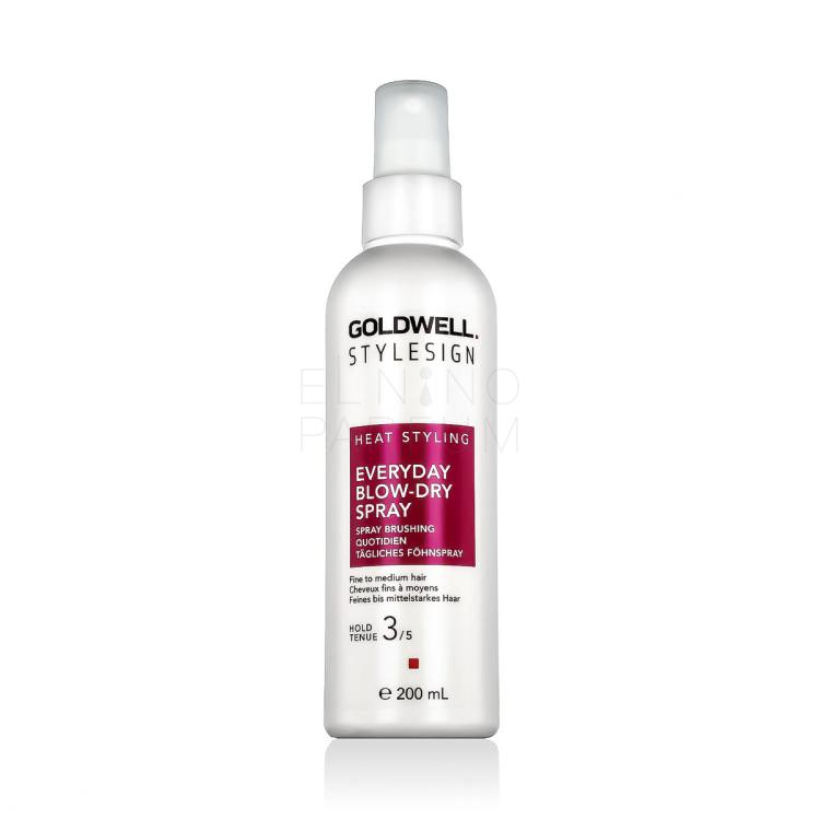 Goldwell Style Sign Heat Styling Everyday Blow-Dry Spray Stylizacja włosów na gorąco dla kobiet 200 ml