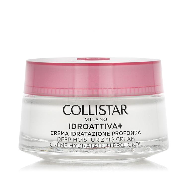 Collistar Idroattiva+ Deep Moisturizing Cream Krem do twarzy na dzień dla kobiet 50 ml