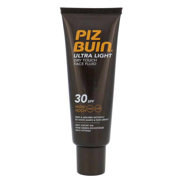 PIZ BUIN Ultra Light Dry Touch Face Fluid SPF30 Preparat do opalania twarzy 50 ml