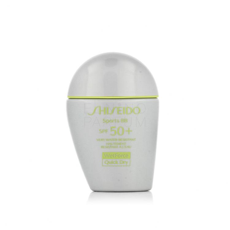 Shiseido Sports BB WetForce SPF50+ Krem BB dla kobiet 30 ml Odcień Very Dark