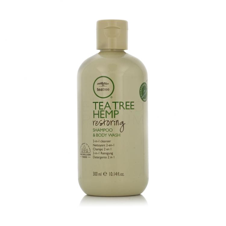 Paul Mitchell TEA TREE Hemp Restoring Shampoo &amp; Body Wash Szampon do włosów 300 ml