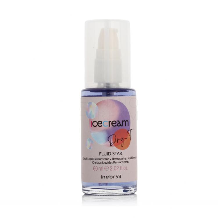 Inebrya Ice Cream Dry-T Fluid Star Restructuring Liquid Crystals Pielęgnacja bez spłukiwania 60 ml