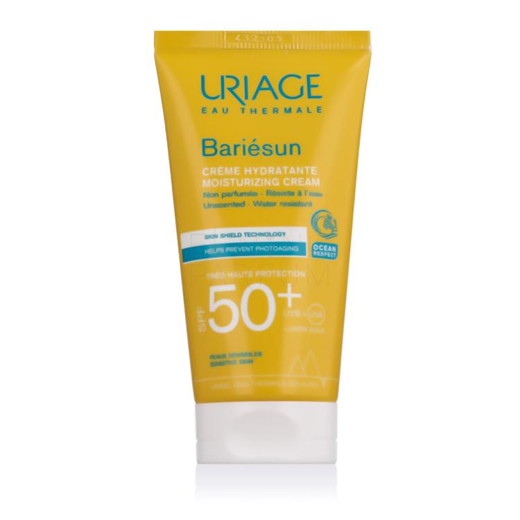 Uriage Bariésun Moisturizing Cream Unscented SPF50+ Preparat do opalania twarzy 50 ml