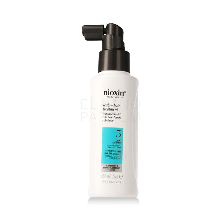 Nioxin System 3 Scalp Care + Hair Thickening Treatment Pielęgnacja bez spłukiwania dla kobiet 100 ml