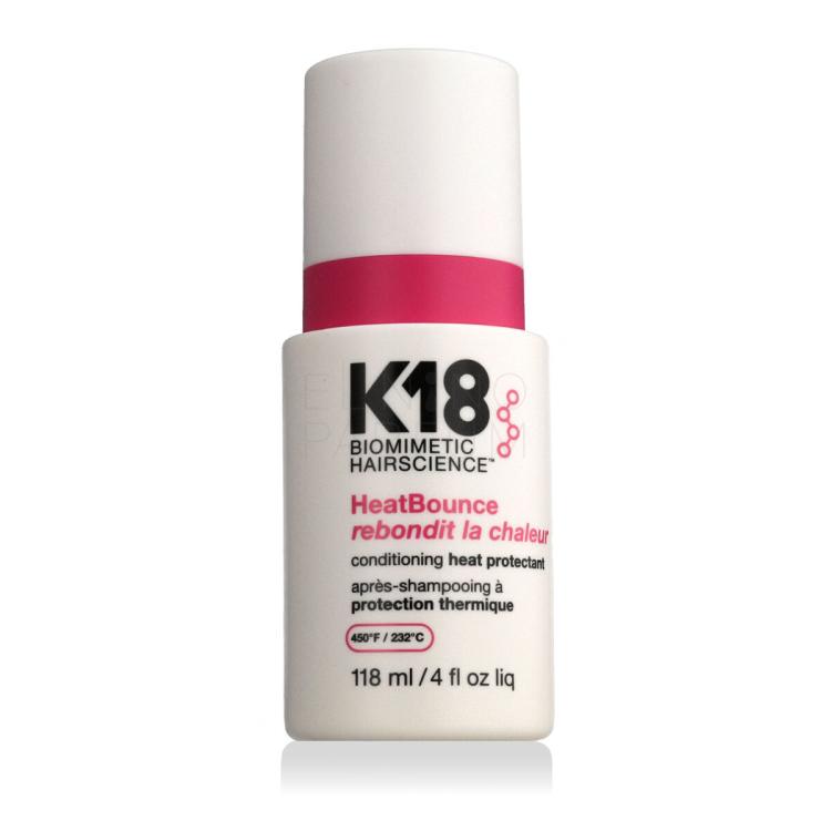 K18 HeatBounce Conditioning Heat Protectant Stylizacja włosów na gorąco dla kobiet 118 ml