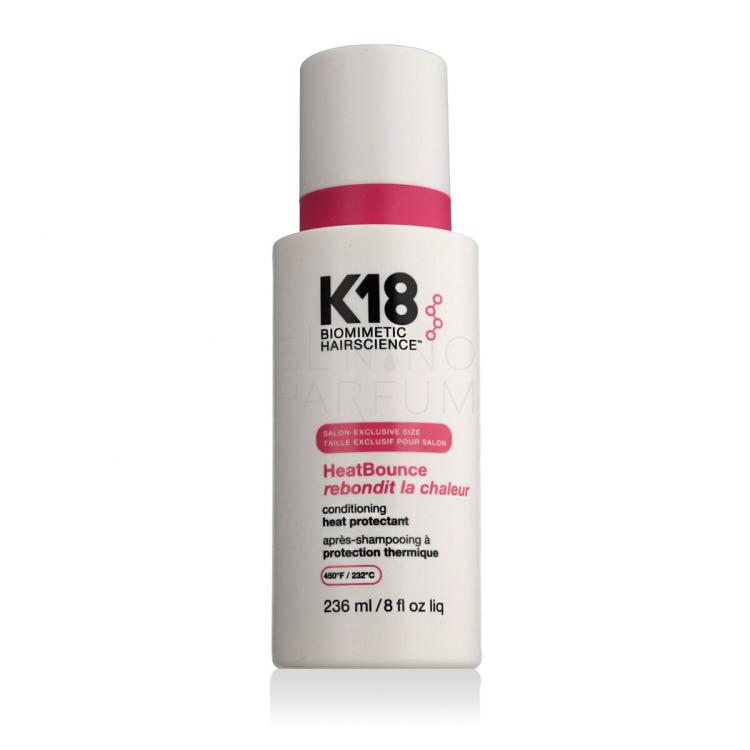K18 HeatBounce Conditioning Heat Protectant Stylizacja włosów na gorąco dla kobiet 236 ml
