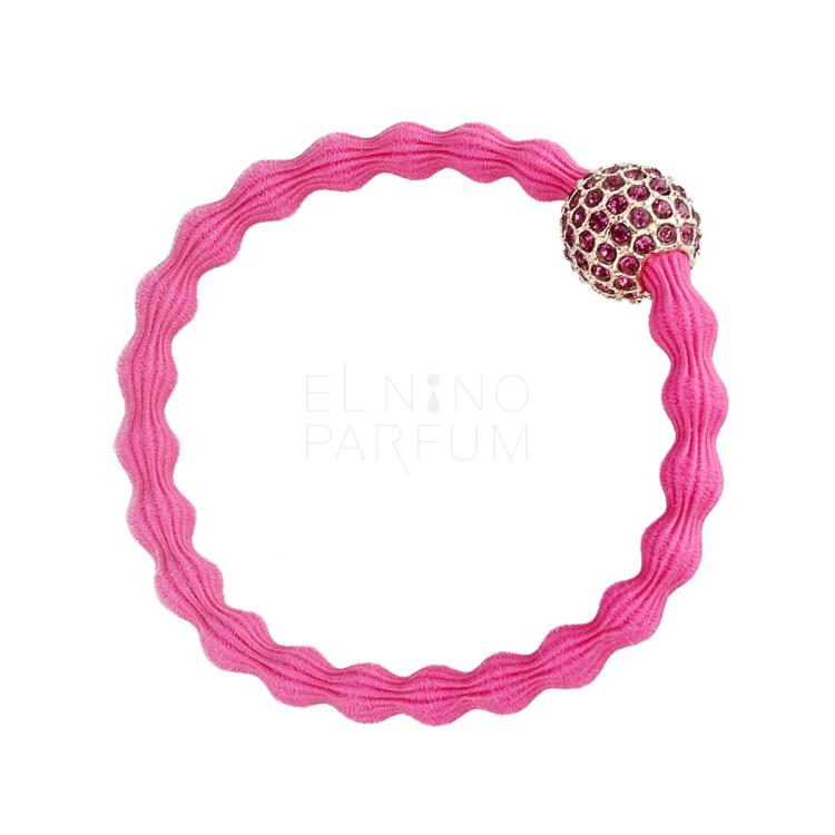 By Eloise London Bling Charms Disco Ball Gumka do włosów dla kobiet 1 szt Odcień Fuchsia