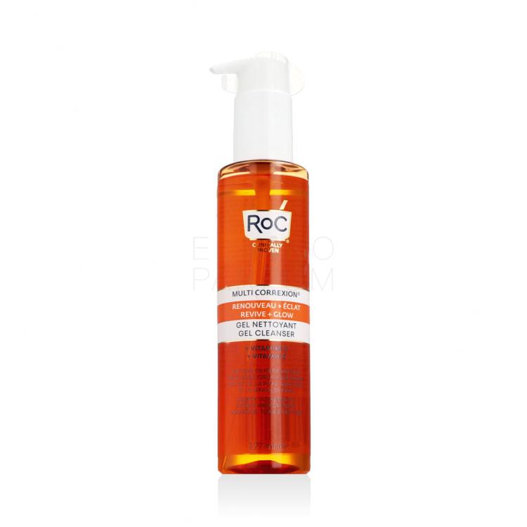 RoC Multi Correxion Revive &amp; Glow Gel Cleanser + Vitamin C Żel oczyszczający dla kobiet 177 ml