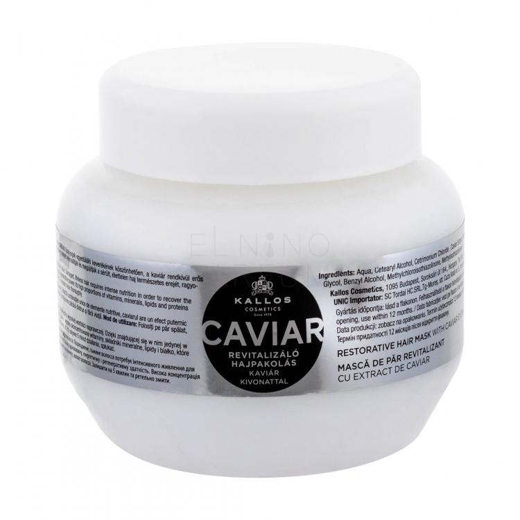 Kallos Cosmetics Caviar Maska do włosów dla kobiet 275 ml