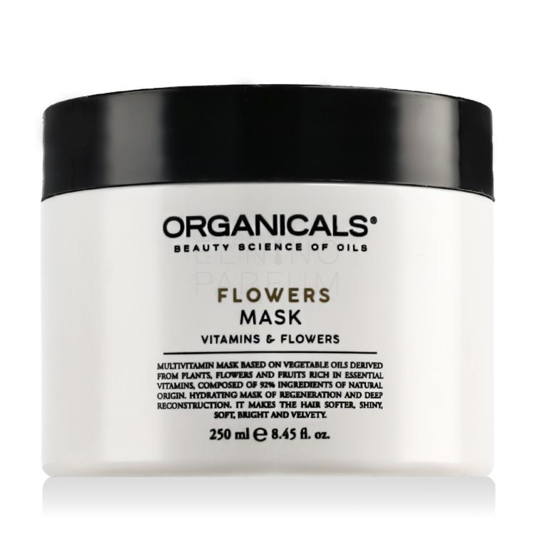 Organicals Flowers Mask Maska do włosów dla kobiet 250 ml