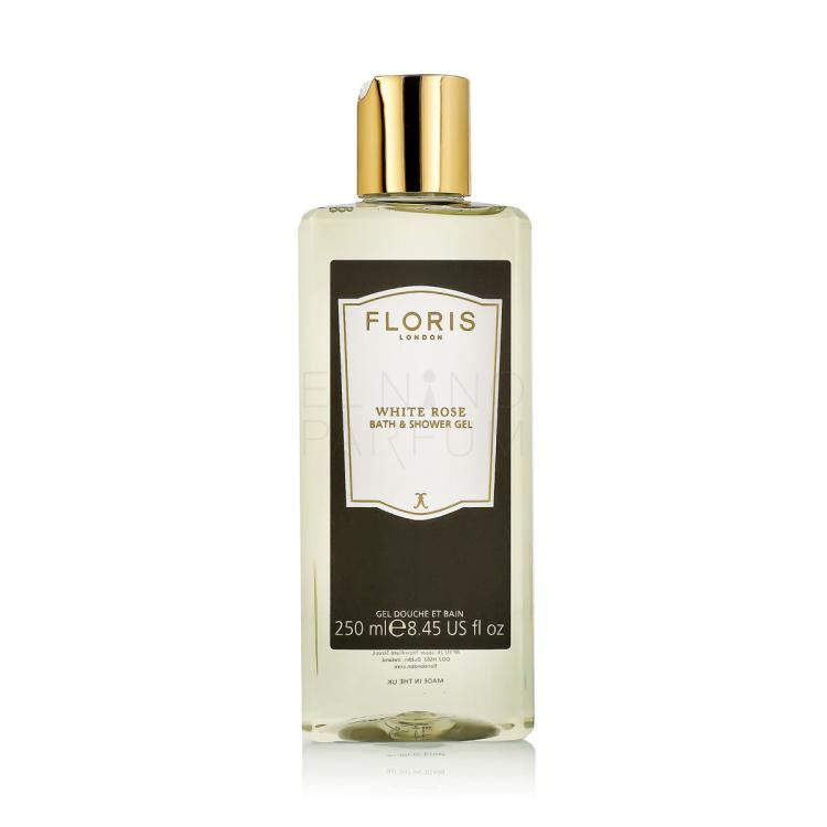 Floris White Rose Żel pod prysznic dla kobiet 250 ml