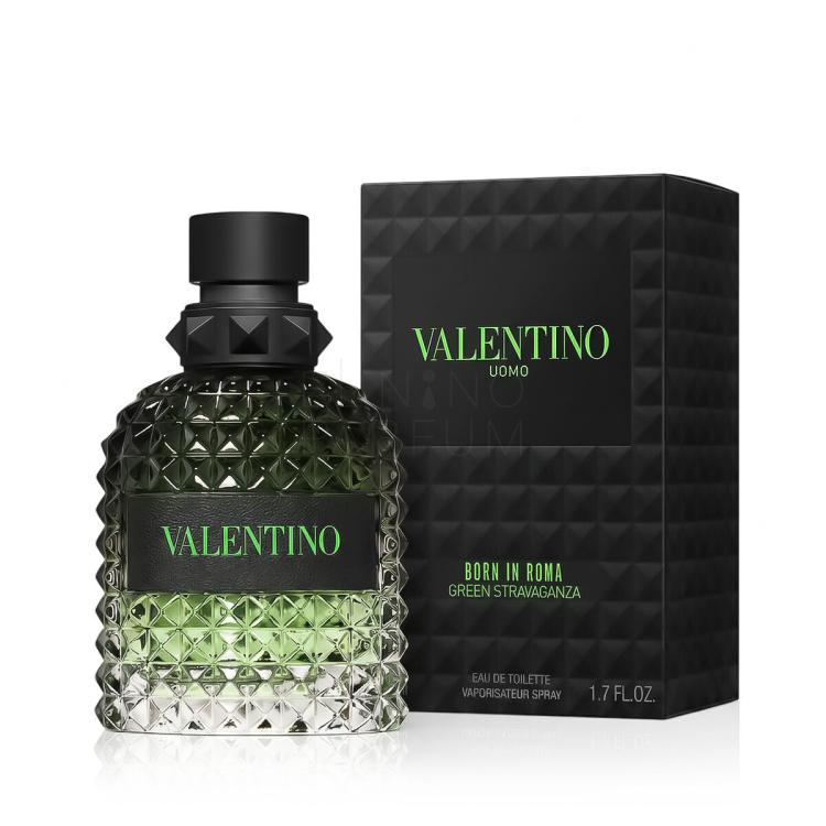 Valentino Uomo Born in Roma Green Stravaganza Woda toaletowa dla mężczyzn 50 ml