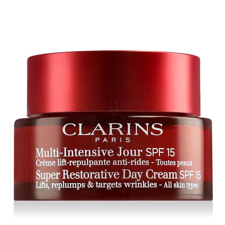 Clarins Super Restorative Day Cream SPF15 Krem do twarzy na dzień dla kobiet 50 ml