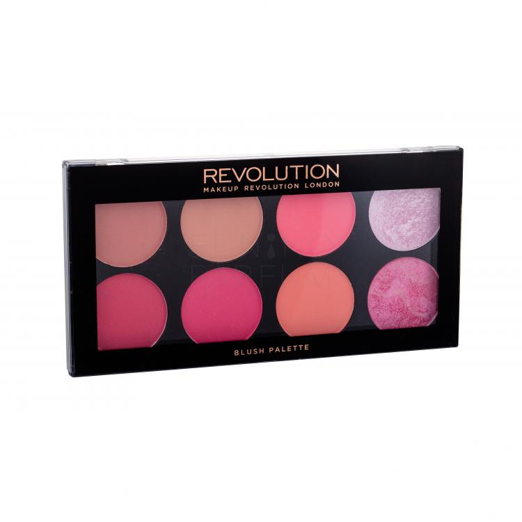 Makeup Revolution London Blush Palette Róż dla kobiet 12,8 g Odcień Sugar And Spice