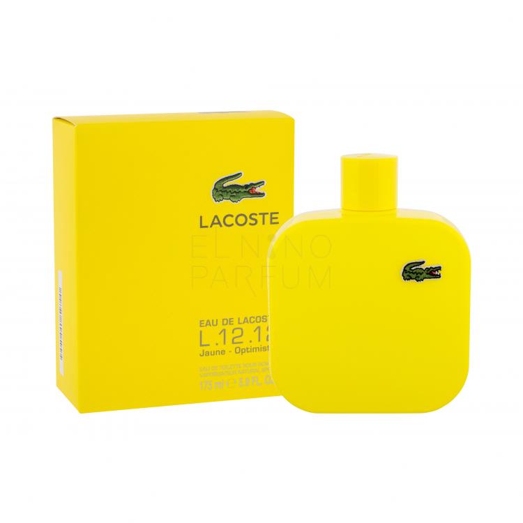 Lacoste Eau de Lacoste L.12.12 Jaune (Yellow) Woda toaletowa dla mężczyzn 175 ml