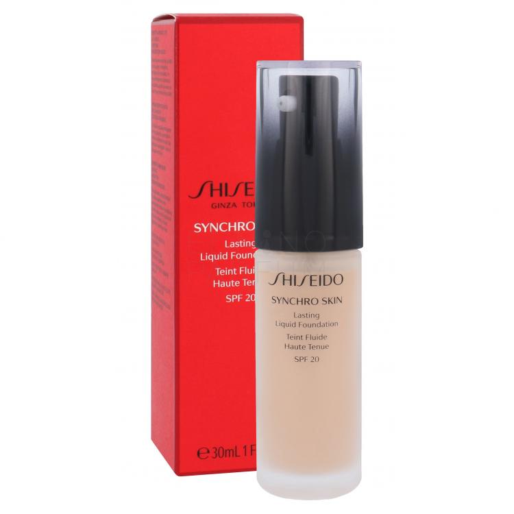 Shiseido Synchro Skin Lasting Liquid Foundation SPF20 Podkład dla kobiet 30 ml Odcień Neutral 3