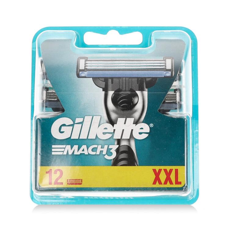 Gillette Mach3 XXL Wkład do maszynki dla mężczyzn Zestaw