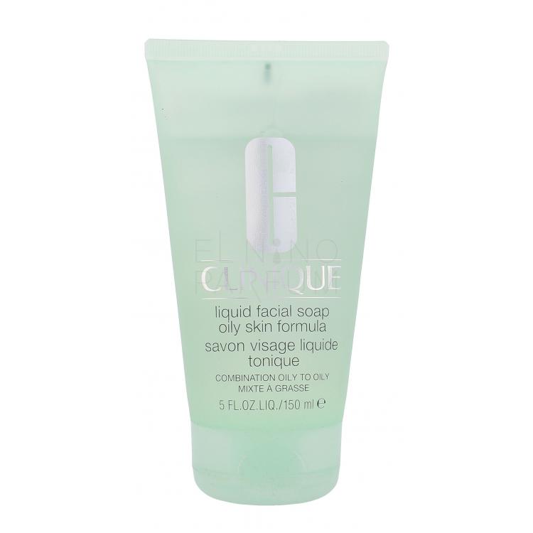 Clinique All About Clean Liquid Facial Soap Oily Skin Formula Mydło do twarzy dla kobiet 150 ml tester