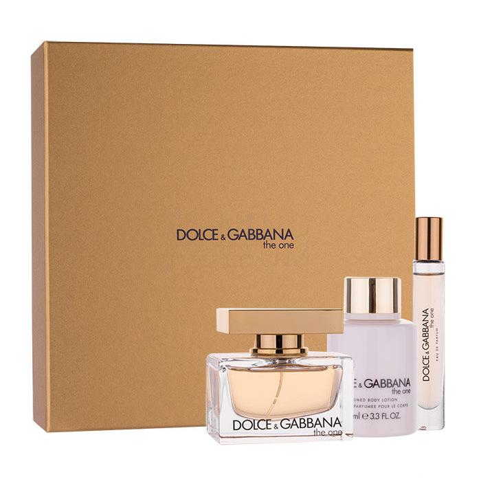 Dolce&amp;Gabbana The One Zestaw Edp 50ml + 7,4ml Edp + 100ml Balsam