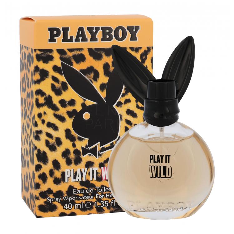 Playboy Play It Wild For Her Woda toaletowa dla kobiet 40 ml