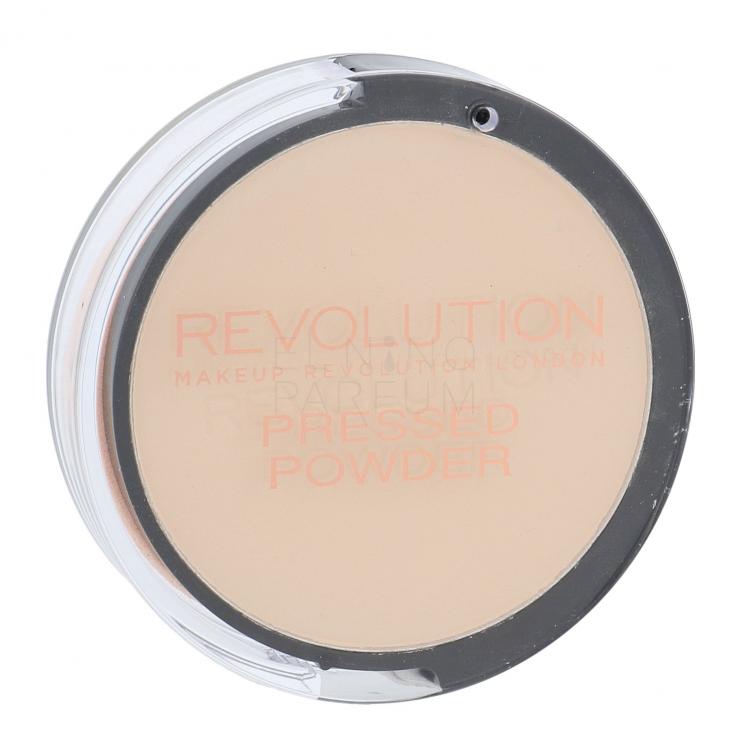 Makeup Revolution London Pressed Powder Puder dla kobiet 7,5 g Odcień Translucent