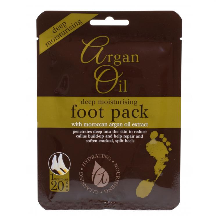 Xpel Argan Oil Deep Moisturising Foot Pack Maseczka do nóg dla kobiet 1 szt