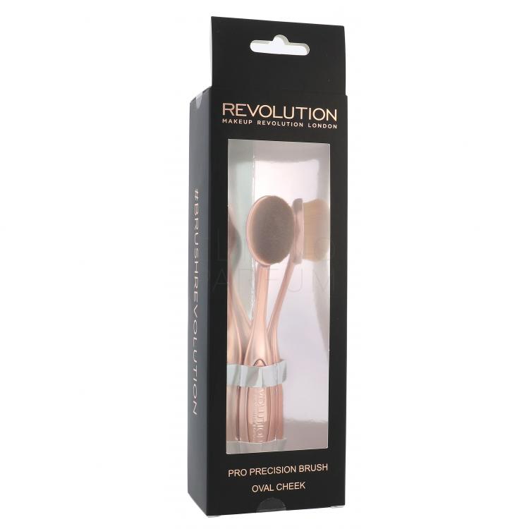 Makeup Revolution London Brushes Pro Precision Brush Large Oval Cheek Pędzel do makijażu dla kobiet 1 szt