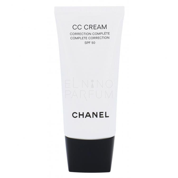 Chanel CC Cream SPF50 Krem CC dla kobiet 30 ml Odcień 30 Beige tester