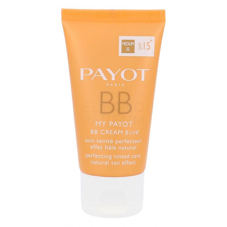 PAYOT My Payot BB Cream Blur SPF15 Krem BB dla kobiet 50 ml Odcień 02 Medium