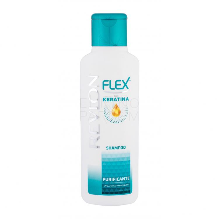 Revlon Flex Keratin Purifying Szampon do włosów dla kobiet 400 ml