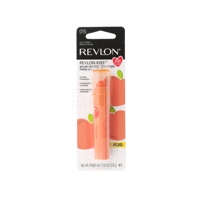 Revlon Revlon Kiss SPF20 Balsam do ust dla kobiet 2,6 g Odcień 015 Juicy Peach
