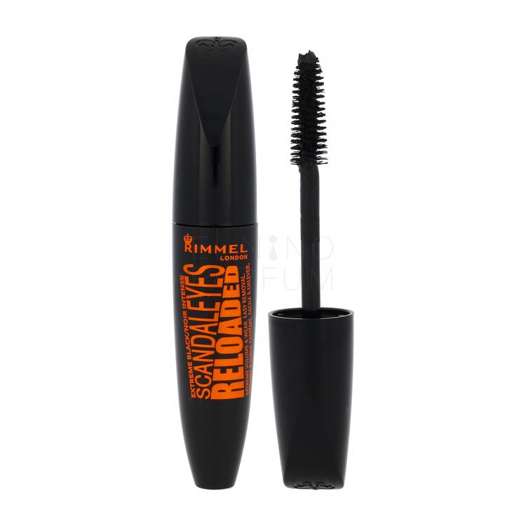 Rimmel London Scandaleyes Reloaded Tusz do rzęs dla kobiet 12 ml Odcień 003 Extreme Black