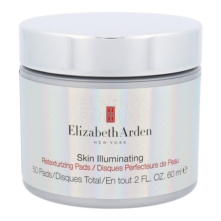 Elizabeth Arden Skin Illuminating Retexturizing Pads Serum do twarzy dla kobiet 50 szt