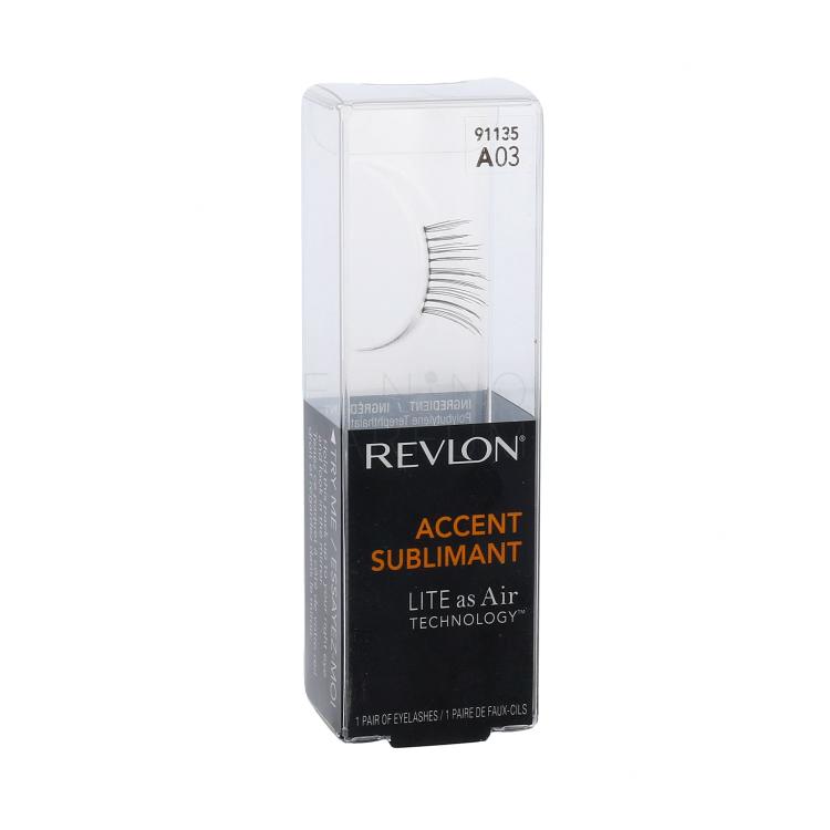 Revlon Accent Lite As Air Technology A03 Sztuczne rzęsy dla kobiet 1 szt
