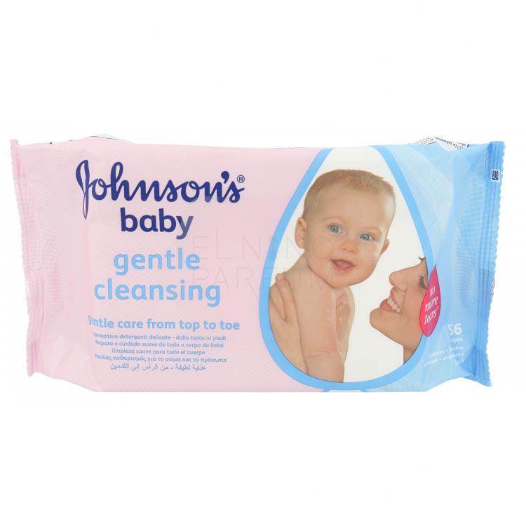 Johnson´s Baby Gentle Cleansing Chusteczki oczyszczające dla dzieci 56 szt