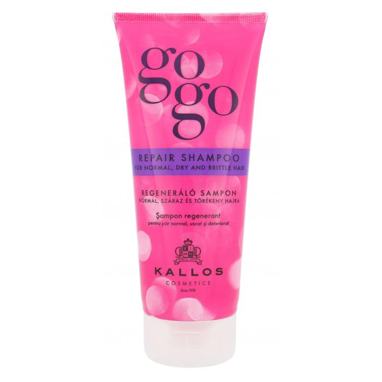 Kallos Cosmetics Gogo Repair Szampon do włosów dla kobiet 200 ml