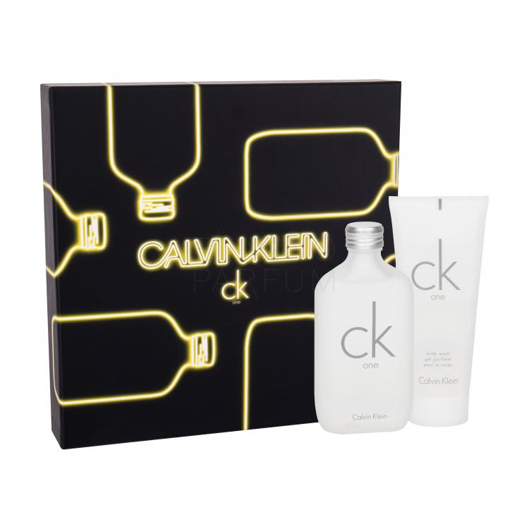 Calvin Klein CK One Zestaw Edt 100 ml + Żel pod prysznic 100 ml