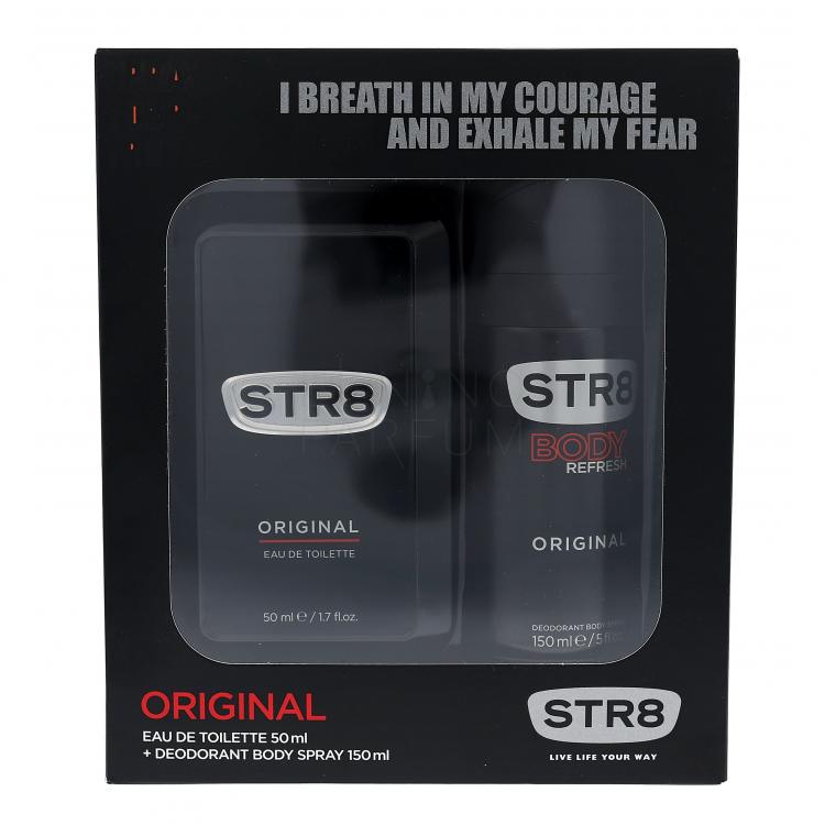 STR8 Original Zestaw Edt 50 ml + Deodorant 150 ml