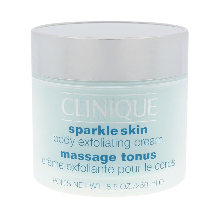 Clinique Sparkle Skin Body Exfoliating Cream Peeling do ciała dla kobiet 250 ml