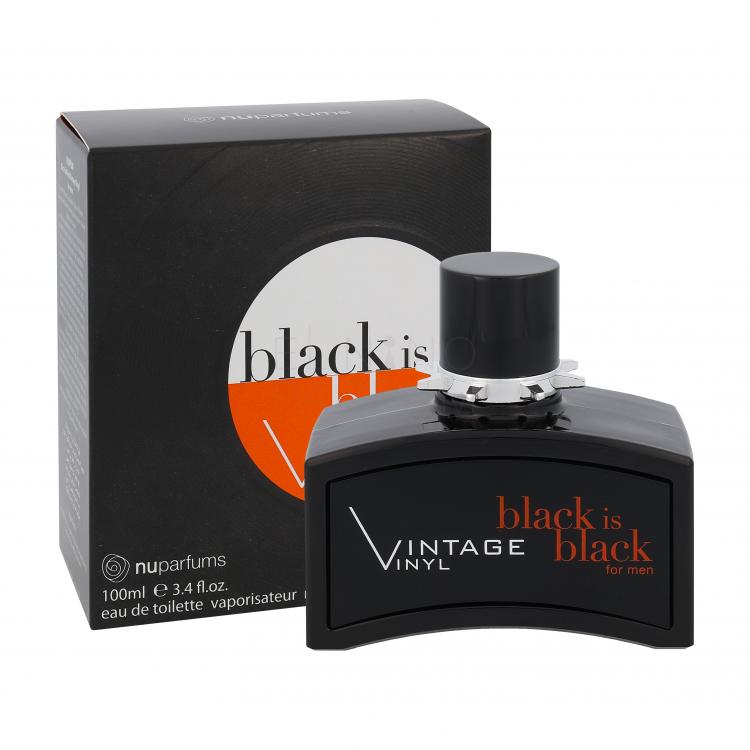 nu parfums black is black vintage vinyl